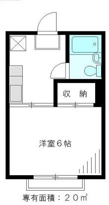 グリーンタウン緑町Ｂ 105号室 間取り