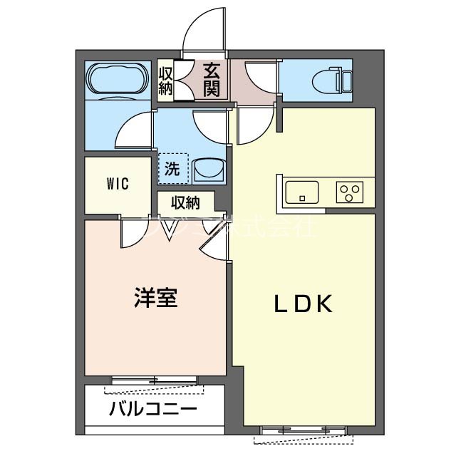 グランファミーユ阿佐谷南 302号室 間取り