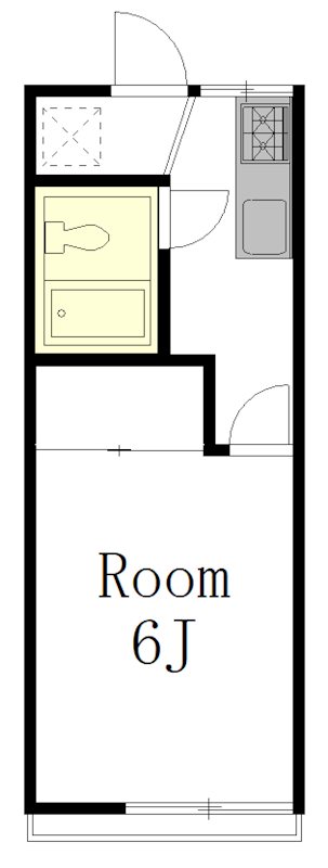 コンモート上原 102号室 間取り