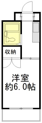 シルフィード 101号室 間取り