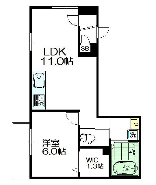 フェリーチェ井荻 101号室 間取り