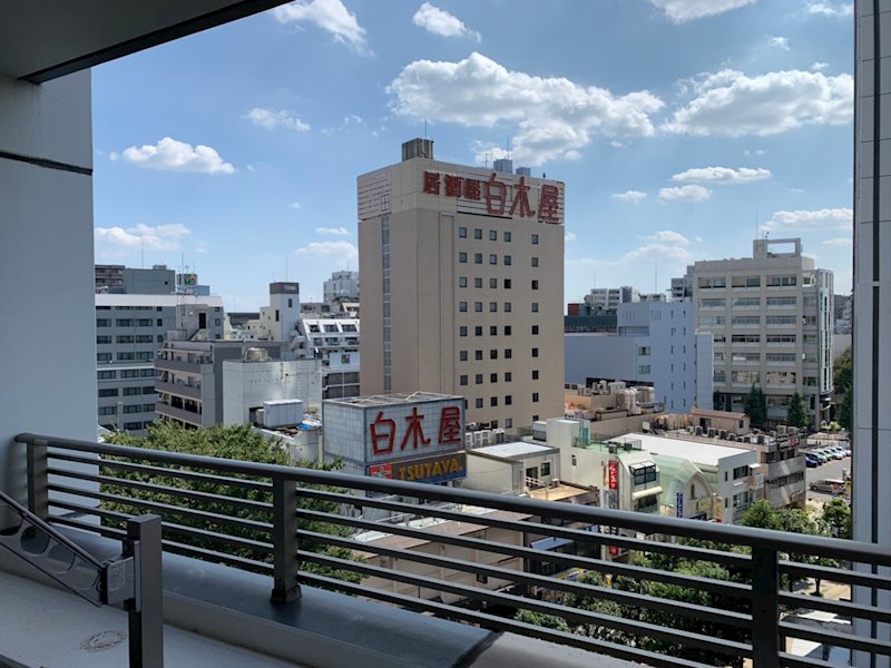 武蔵野タワーズスカイクロスタワー ベランダ