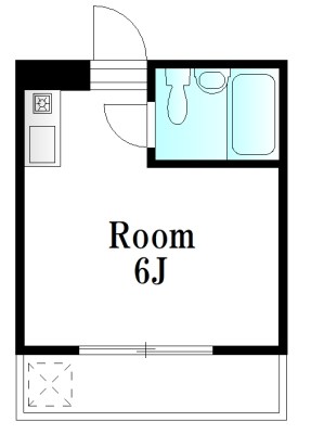 グリーンフジハイツ 203号室 間取り