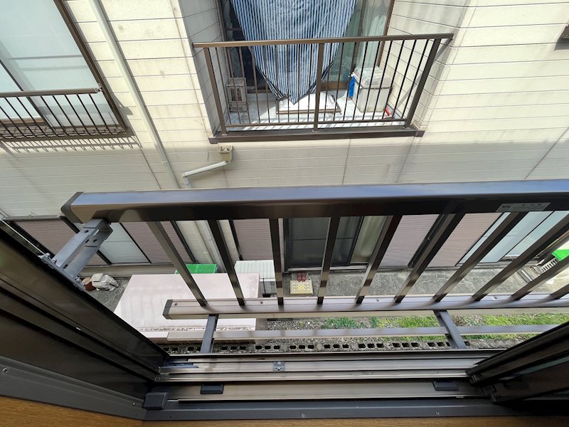 アリエール竹山 ベランダ