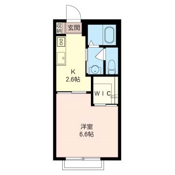 ベアトリーチェ成城 203号室 間取り