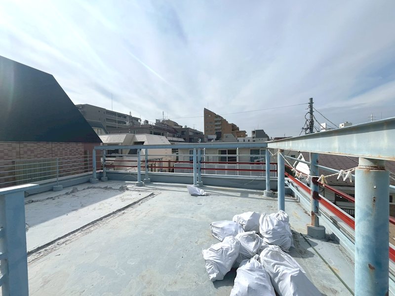 カーサとりーご ベランダ