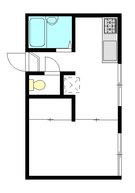 ハイムルミエール 101号室 間取り