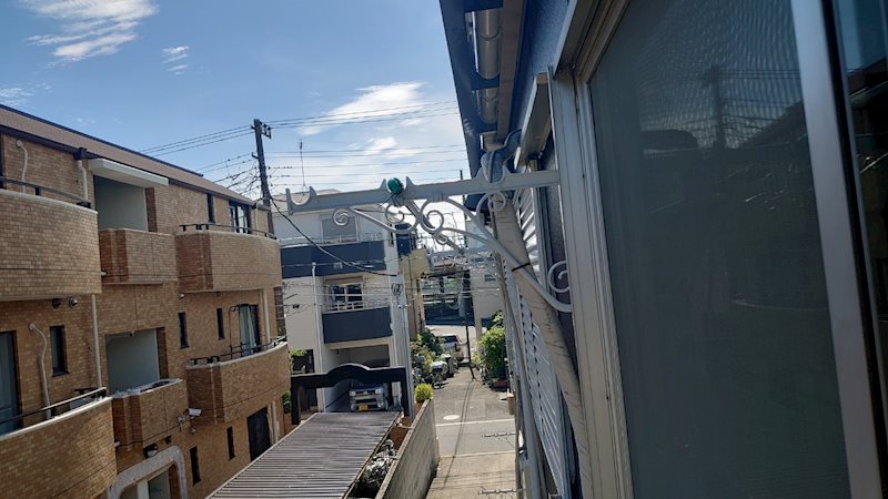 ハイムルミエール ベランダ