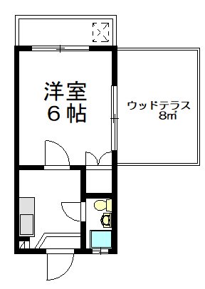 リッツハイツ 31号室 間取り