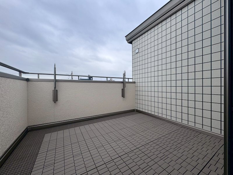 クレールムサシ ベランダ