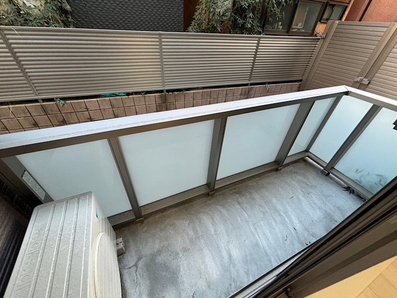 カーサアローロ ベランダ