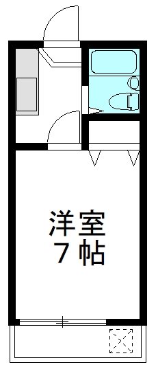 和泉コーポ 102号室 間取り