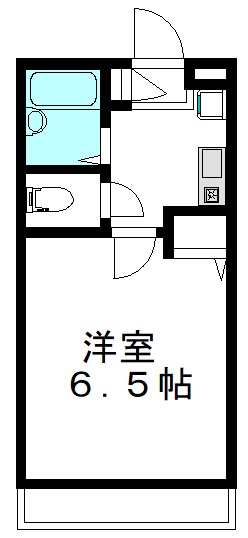 メゾン藤 102号室 間取り