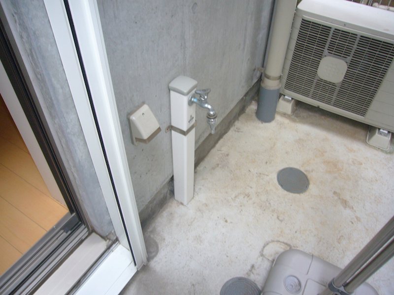 レジデンス花公園 ベランダ