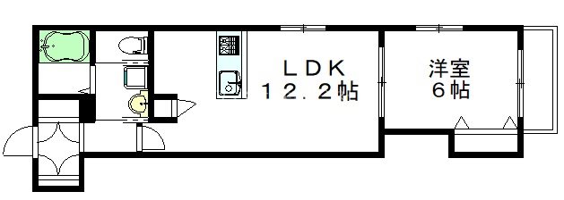minami terrace（ミナミテラス） 203号室 間取り