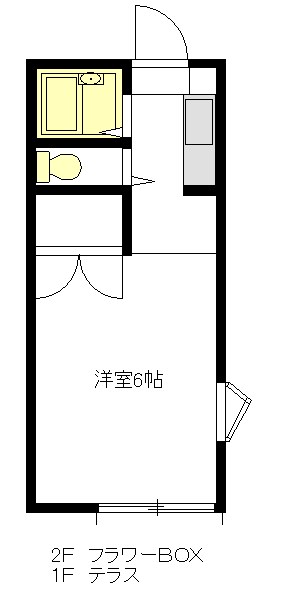 ハッチハウス経堂 101号室 間取り