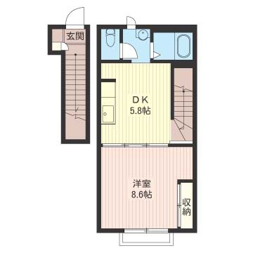 グレイス・エフ 間取り図