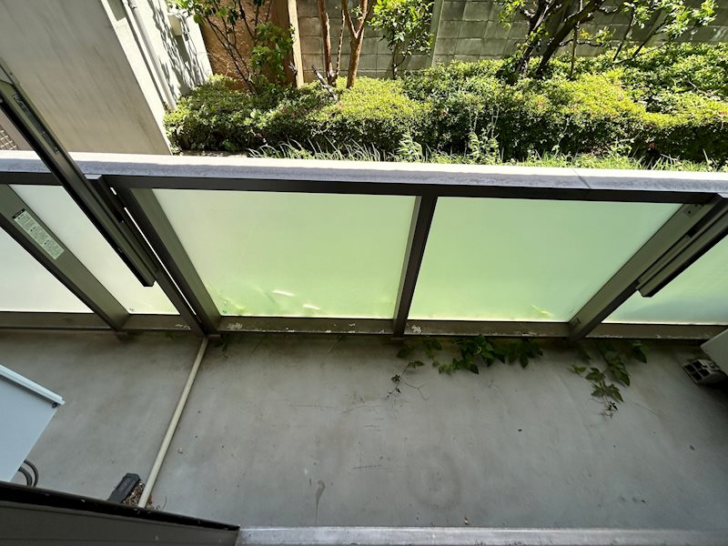 翠松亭 ベランダ