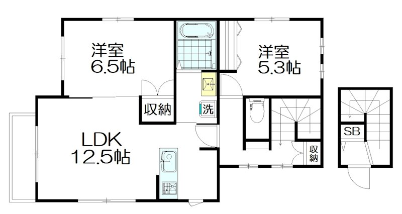 メゾン善福寺 201号室 間取り