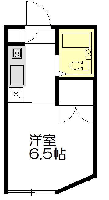スペースＷ 103号室 間取り