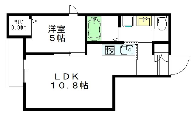 ミーレ高井戸 202号室 間取り