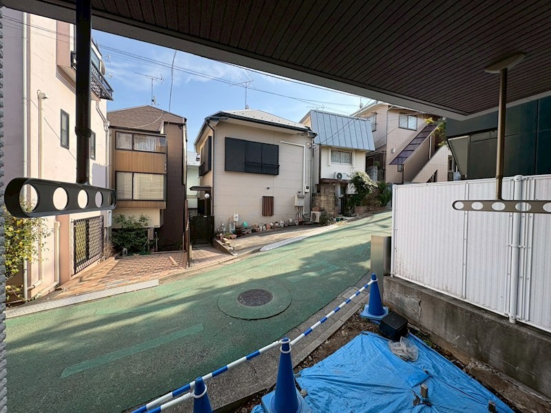 VillaすがやA ベランダ