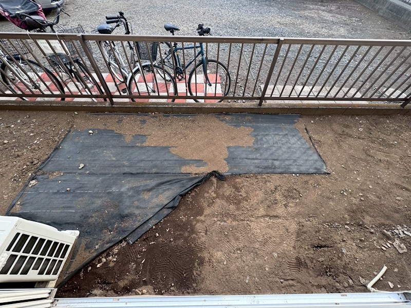 小倉ハイツ ベランダ