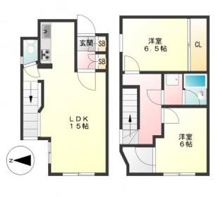 カーサとりーご 201号室 間取り