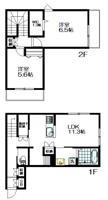 アルコーブ南荻窪 104号室 間取り