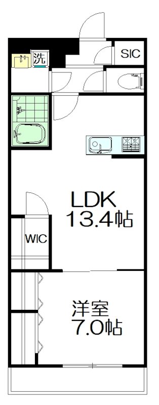板橋4丁目計画（仮） 102号室 間取り