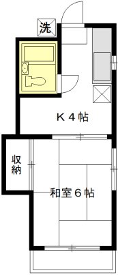 ベルレーヌ代田 101号室 間取り