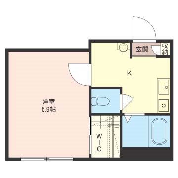 シャーメゾン三網 202号室 間取り