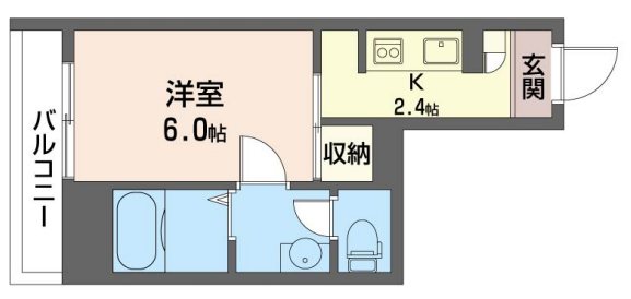 メゾン杉並 101号室 間取り