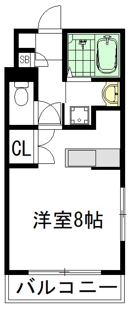 ベージュ南荻窪 201号室 間取り