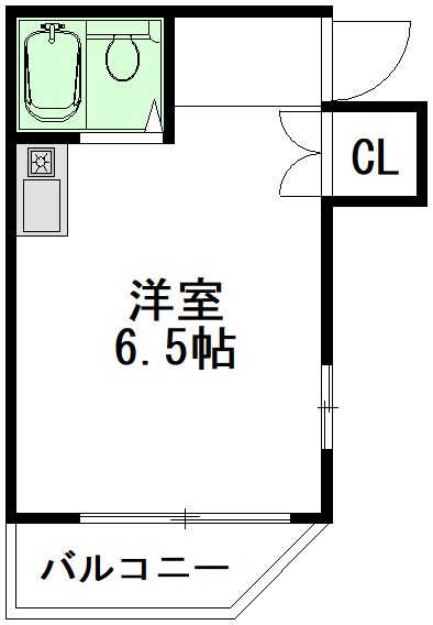 小財邸 1F号室 間取り