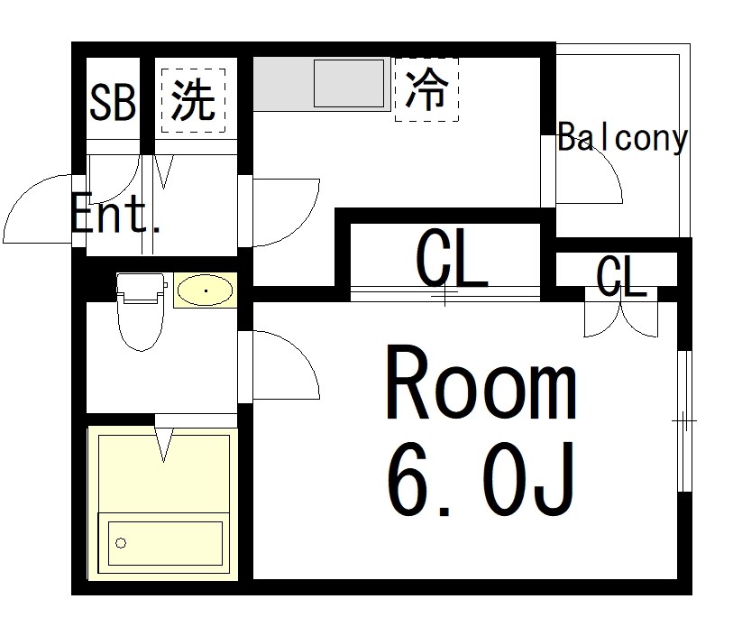 パラッツオ・下北 203号室 間取り