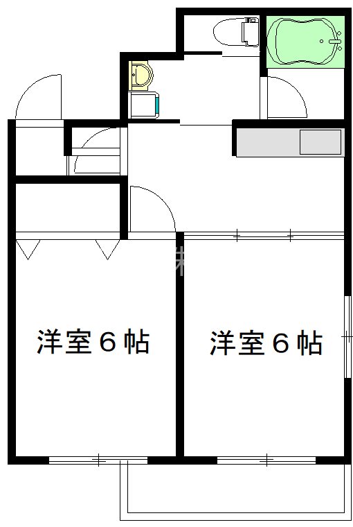 ウィンサム高円寺 303号室 間取り