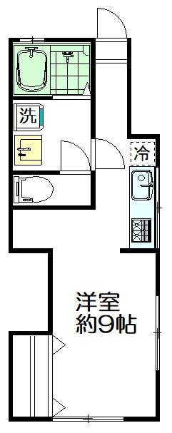 ルチェンテ新小岩 201号室 間取り