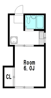コーポ秋元 103号室 間取り