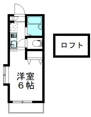 ヒューゲルハイム 203号室 間取り
