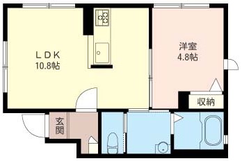 グラシューズ阿佐ヶ谷 間取り図