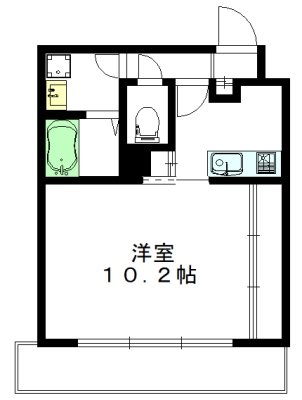 ＳＡＶＯＲＹ下北沢（セイボリー） 105号室 間取り