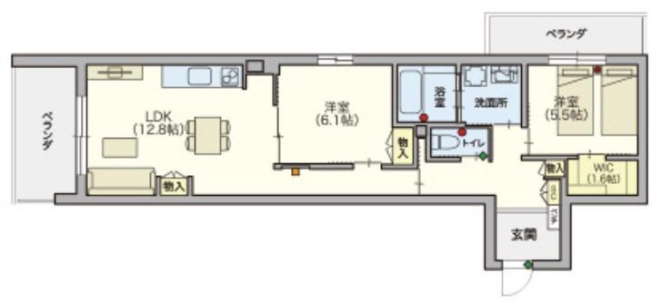 ヘーベルVillage ひばりが丘 ～ヘーベルヴィレッジひばりが丘～ 203号室 間取り