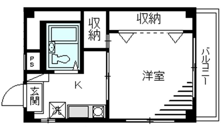 パークサイド本駒込 401号室 間取り