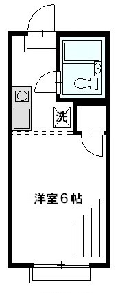 ジュネス浜田山 104号室 間取り