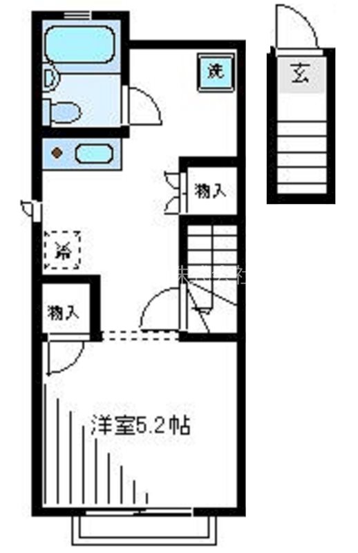アネット C号室 間取り