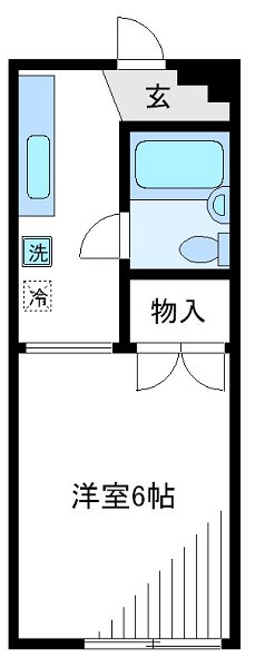 エミナーンス 103号室 間取り