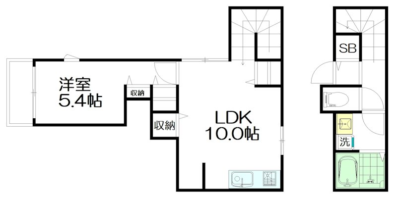 Garten　Haus(ガルデンハウス) 203号室 間取り