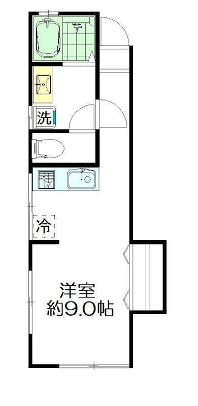 ルシェンテ新小岩 202号室 間取り