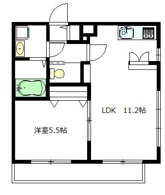 イデアルアパートメント北沢 101号室 間取り